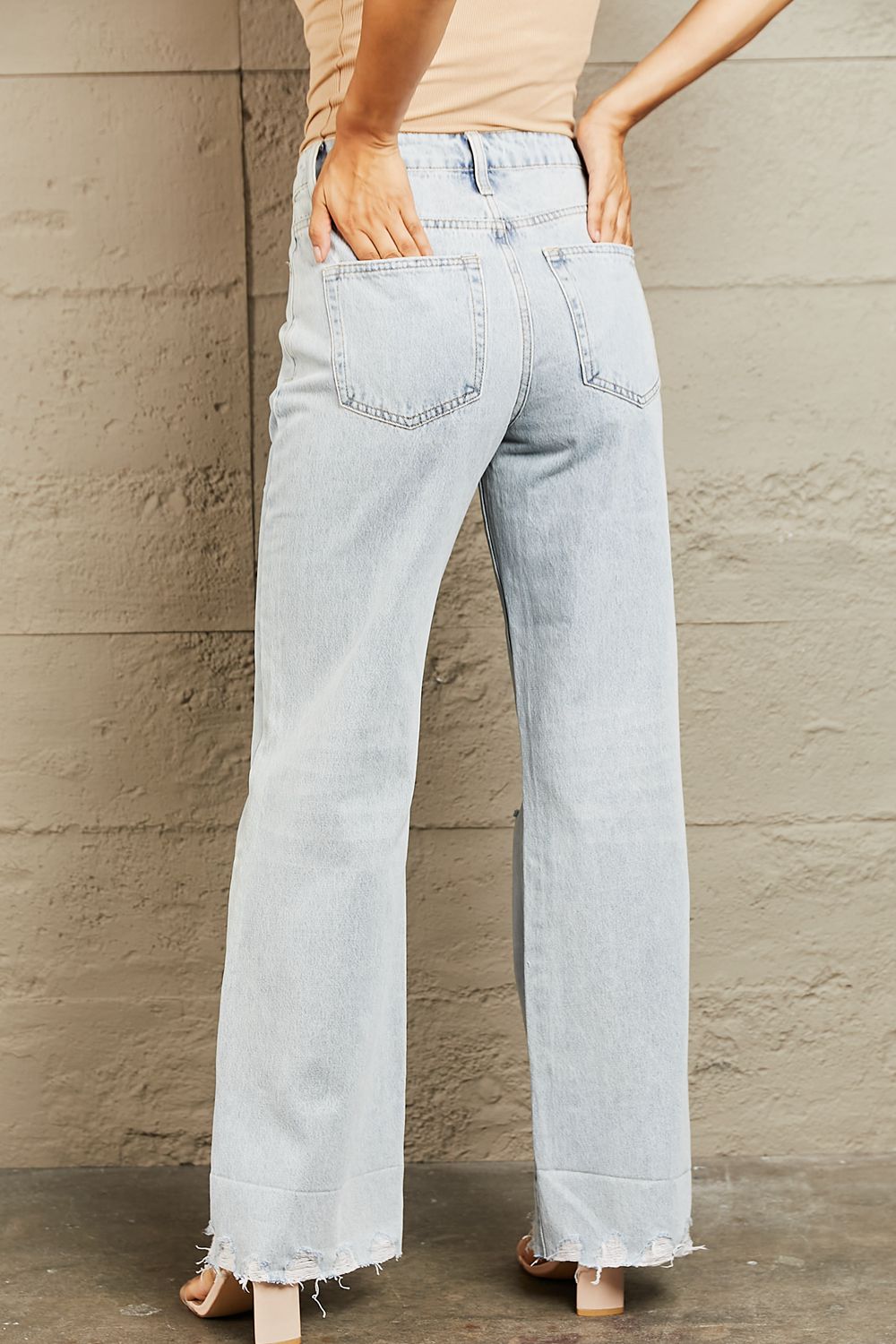 BAYEAS High Waist Flare Jeans - nailedmoms