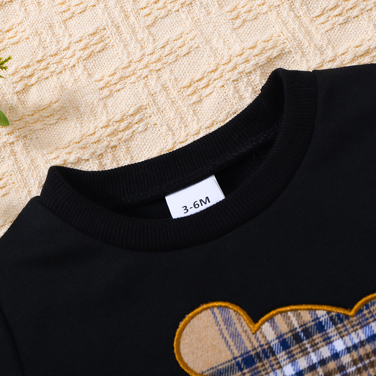 Baby Bear Graphic Round Neck Tee and Short Set - nailedmoms