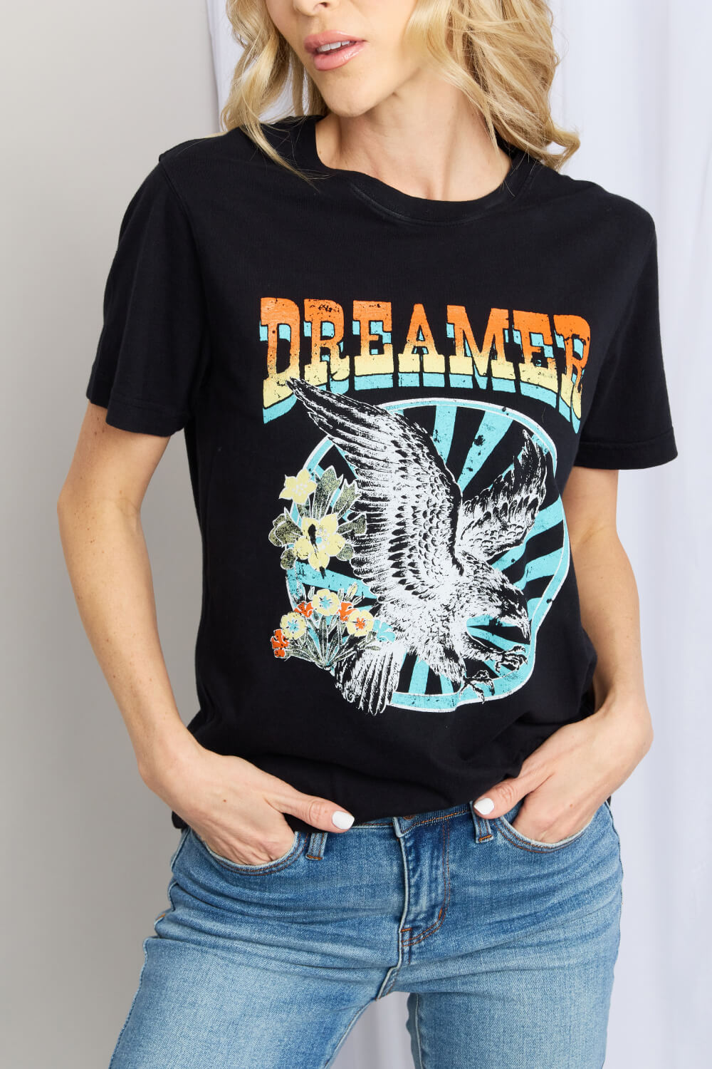 mineB Full Size DREAMER Graphic T-Shirt - nailedmoms