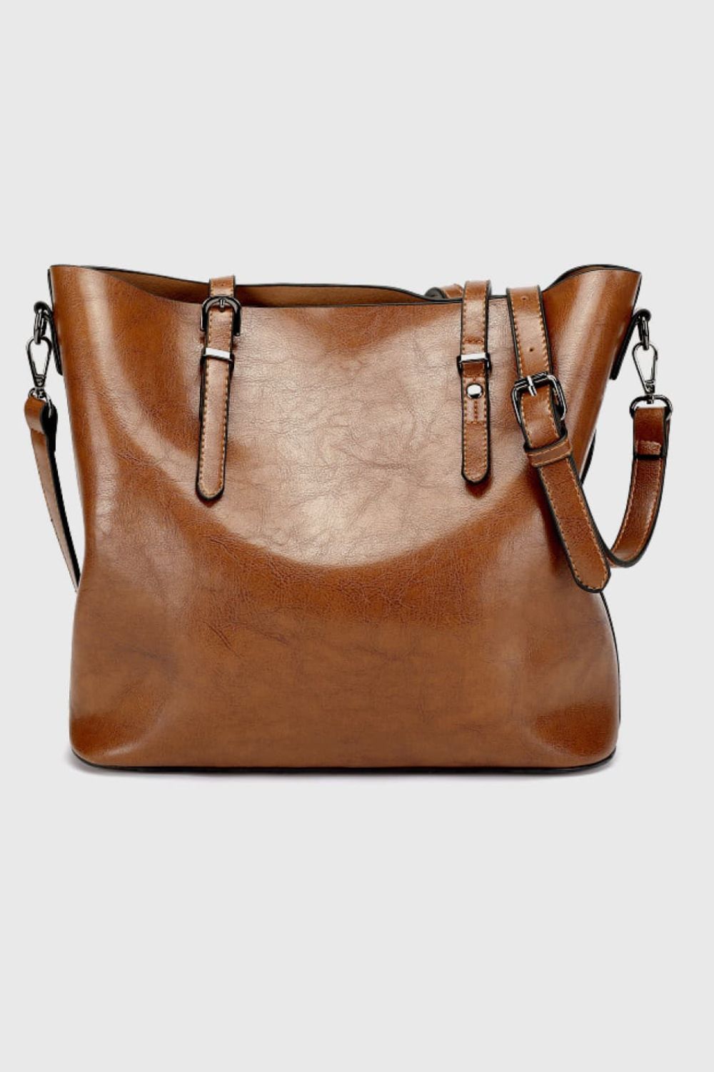 PU Leather Tote Bag - nailedmoms