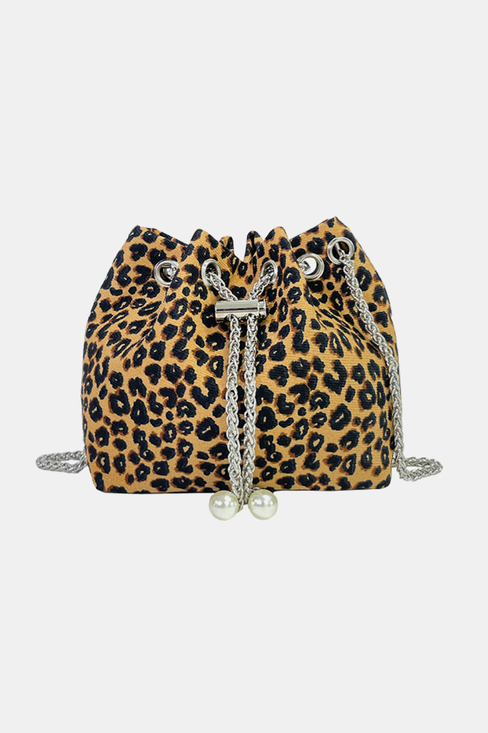 Animal Print Nylon Bucket Bag - nailedmoms