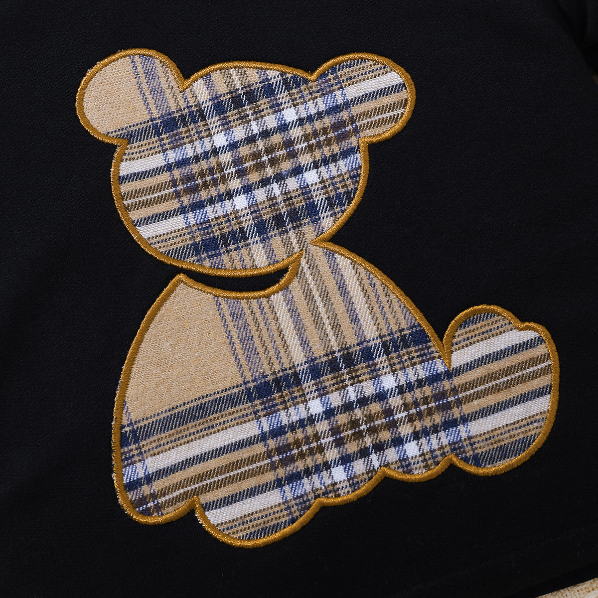 Baby Bear Graphic Round Neck Tee and Short Set - nailedmoms