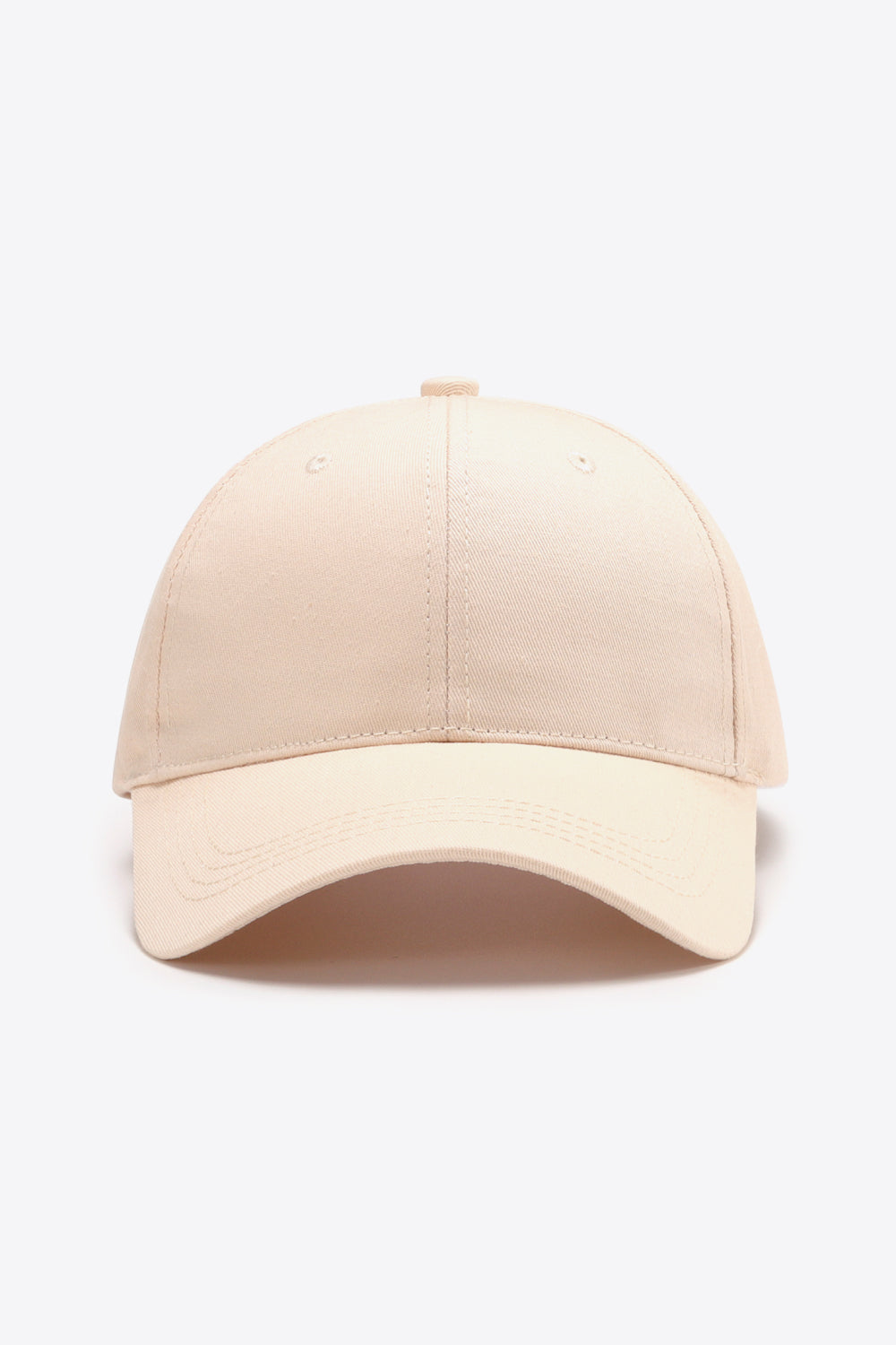 Plain Adjustable Cotton Baseball Cap - nailedmoms