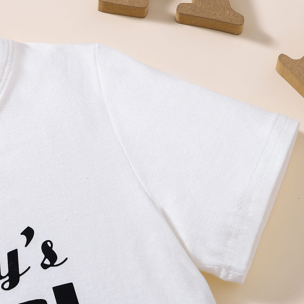 Kids DADDY'S COOL BUDDY Graphic Tee and Printed Shorts Set - nailedmoms