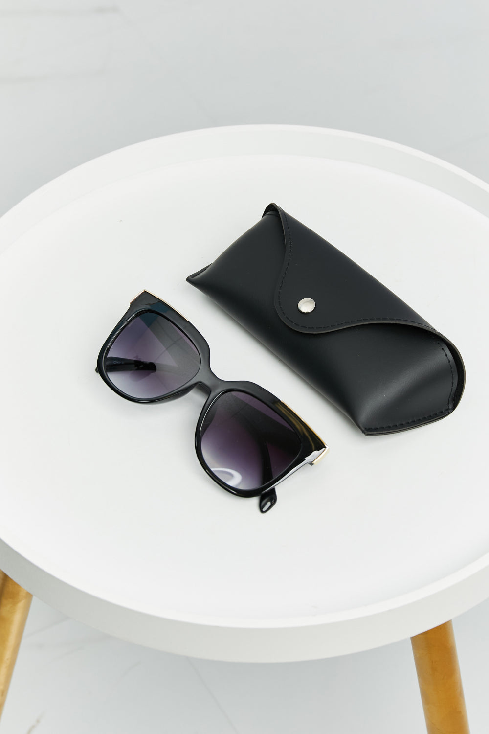 Tortoiseshell Rectangle Polycarbonate Sunglasses - nailedmoms
