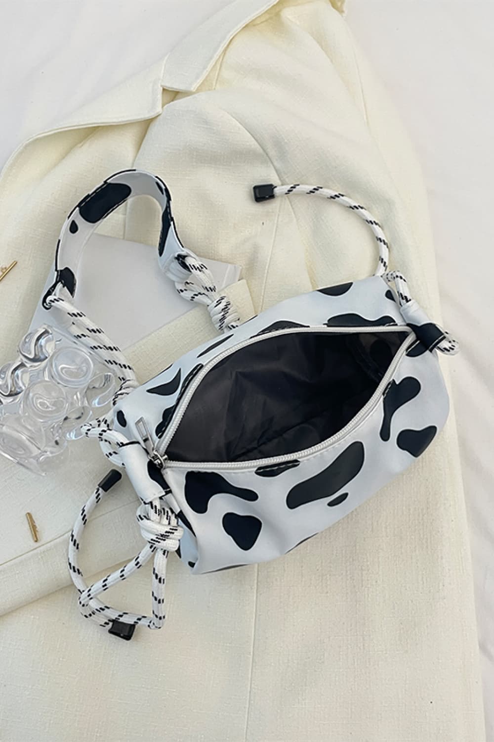 Animal Print Nylon Handbag - nailedmoms