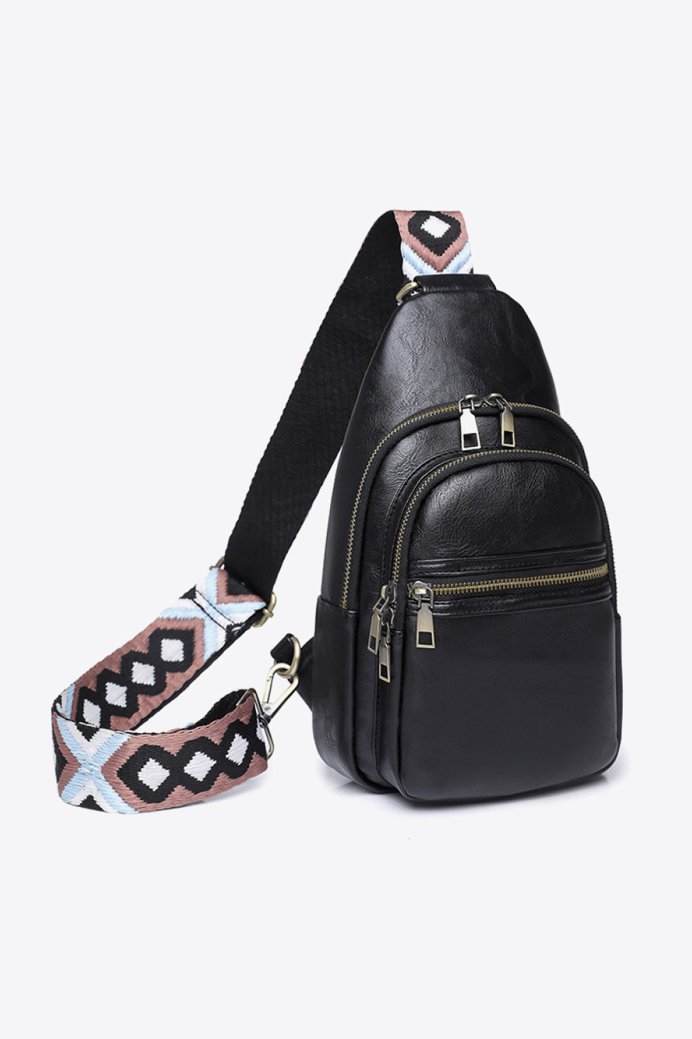 It's Your Time PU Leather Sling Bag - nailedmoms