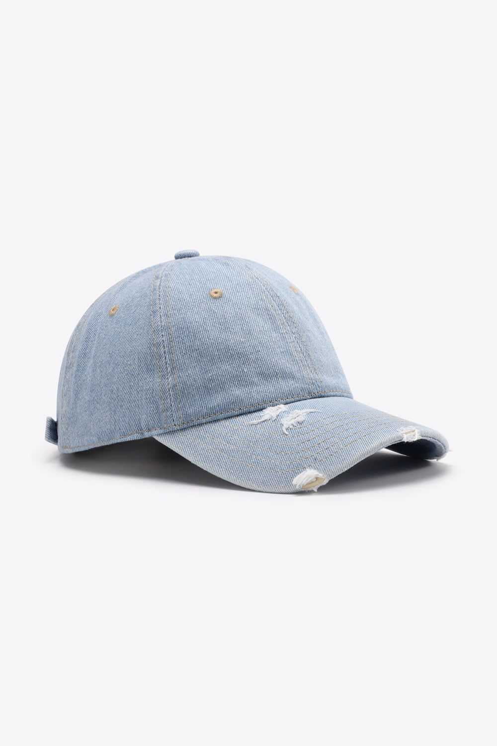 Distressed Adjustable Baseball Cap - nailedmoms