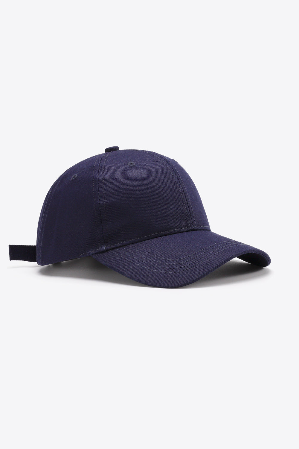 Plain Adjustable Cotton Baseball Cap - nailedmoms