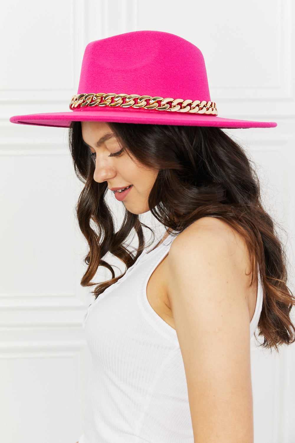 Fame Keep Your Promise Fedora Hat in Pink - nailedmoms