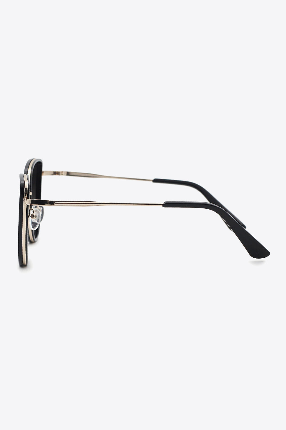 Full Rim Metal-Plastic Hybrid Frame Sunglasses - nailedmoms