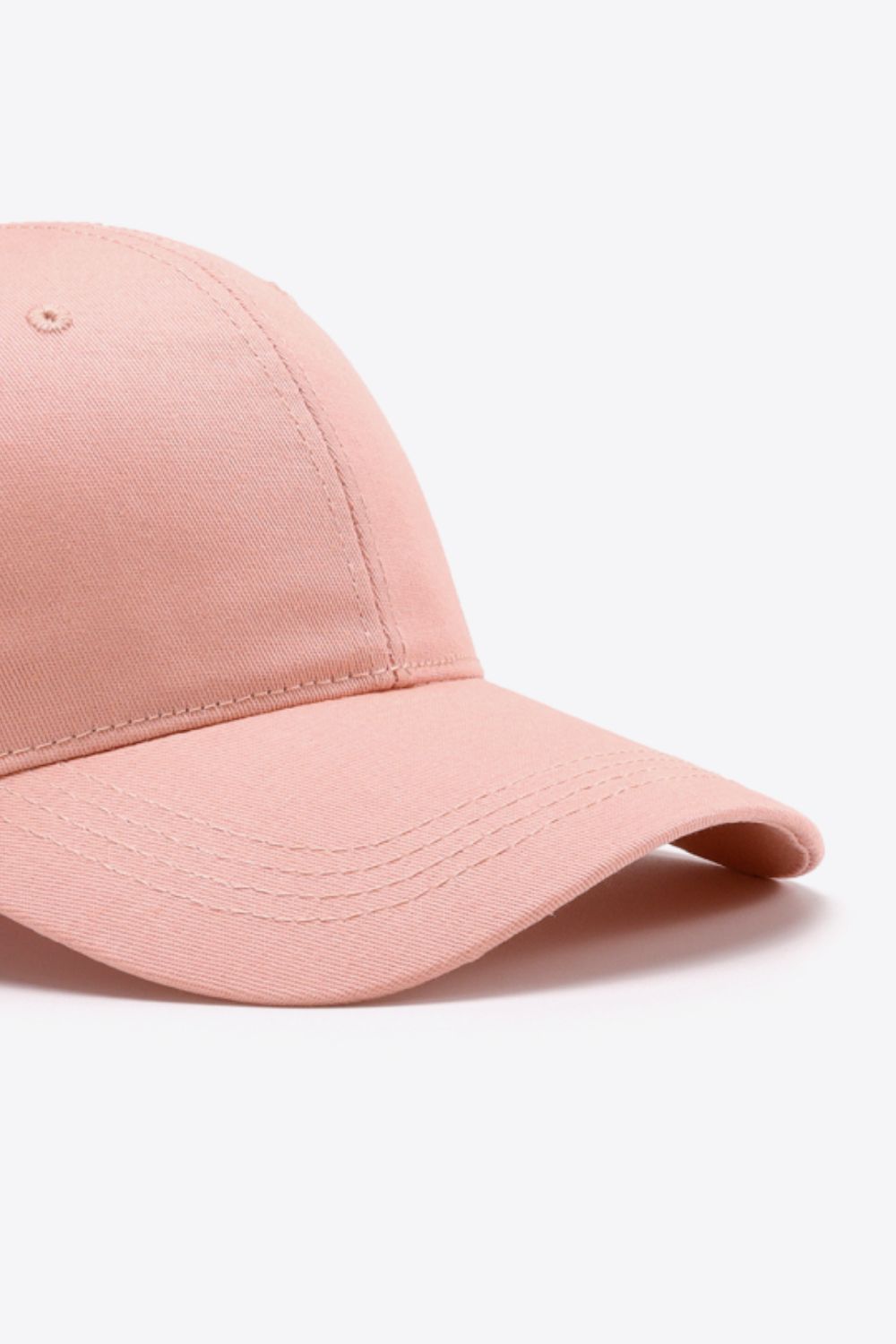 Plain Adjustable Cotton Baseball Cap - nailedmoms