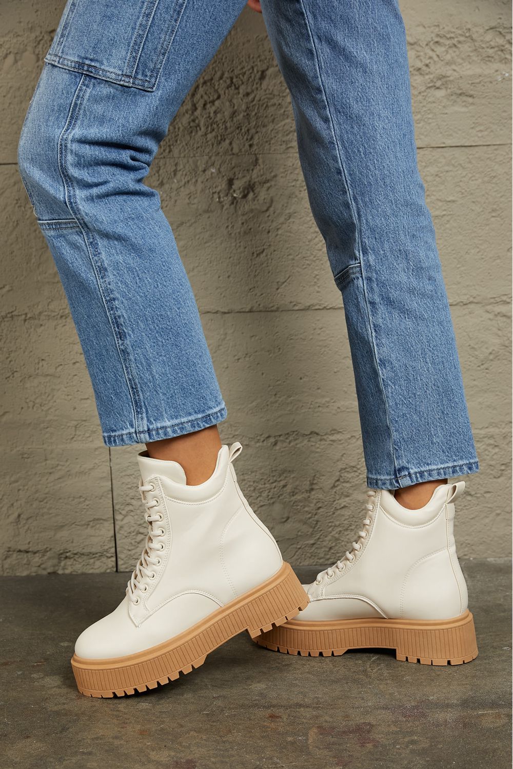 East Lion Corp Platform Combat Boots - nailedmoms