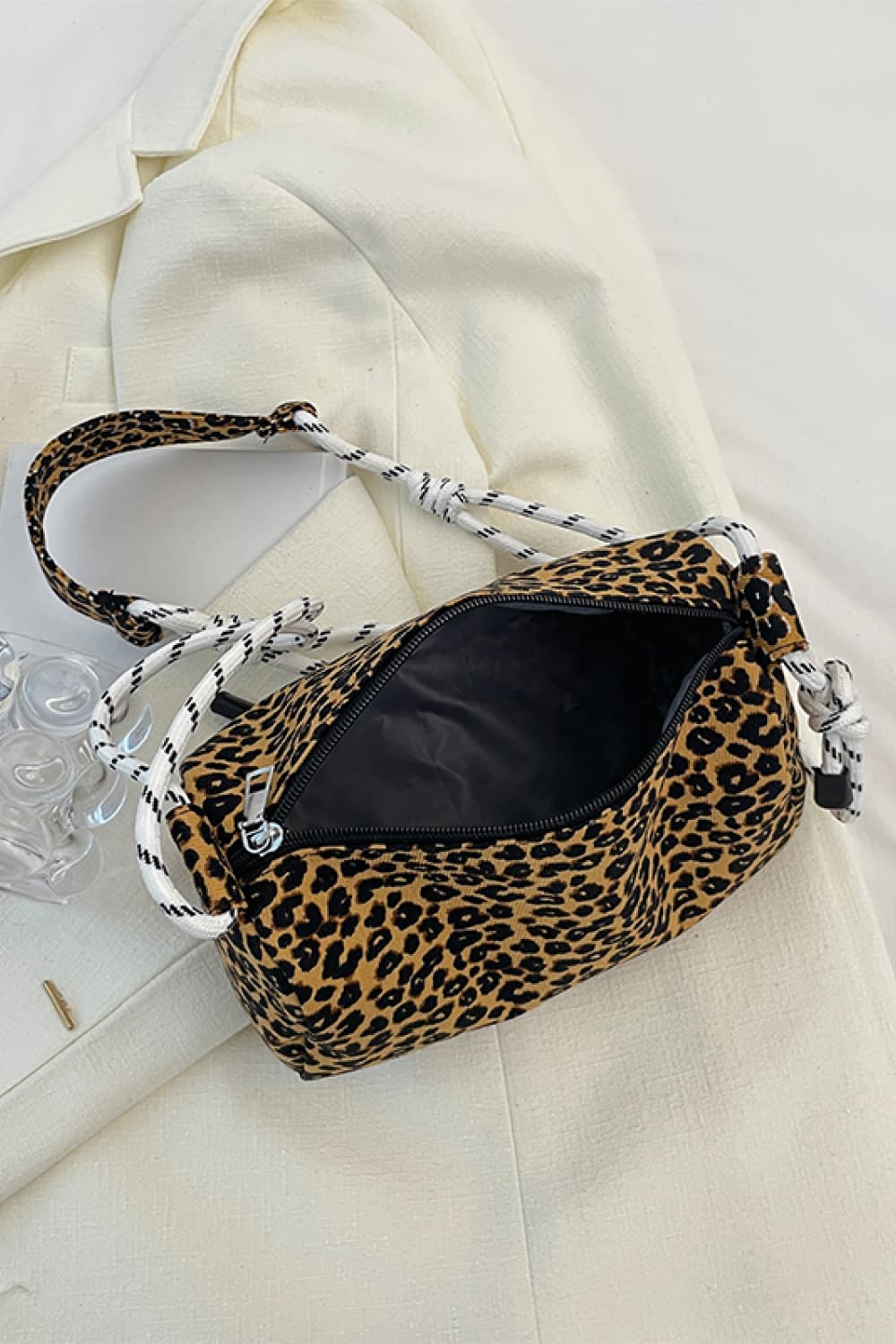 Animal Print Nylon Handbag - nailedmoms