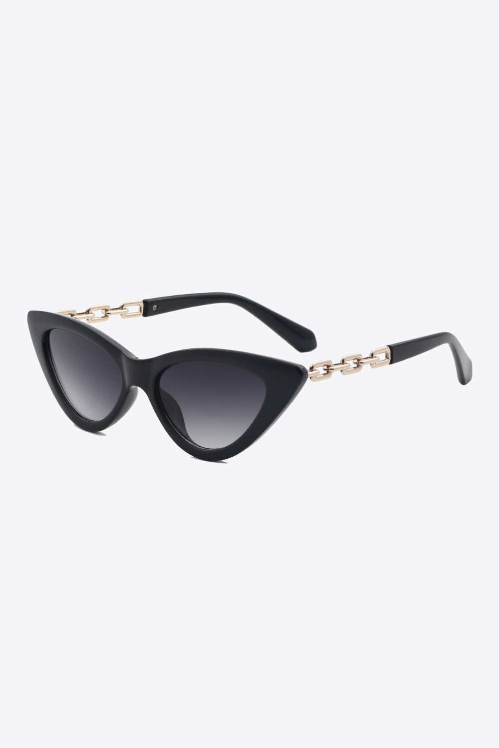 Chain Detail Cat-Eye Sunglasses - nailedmoms