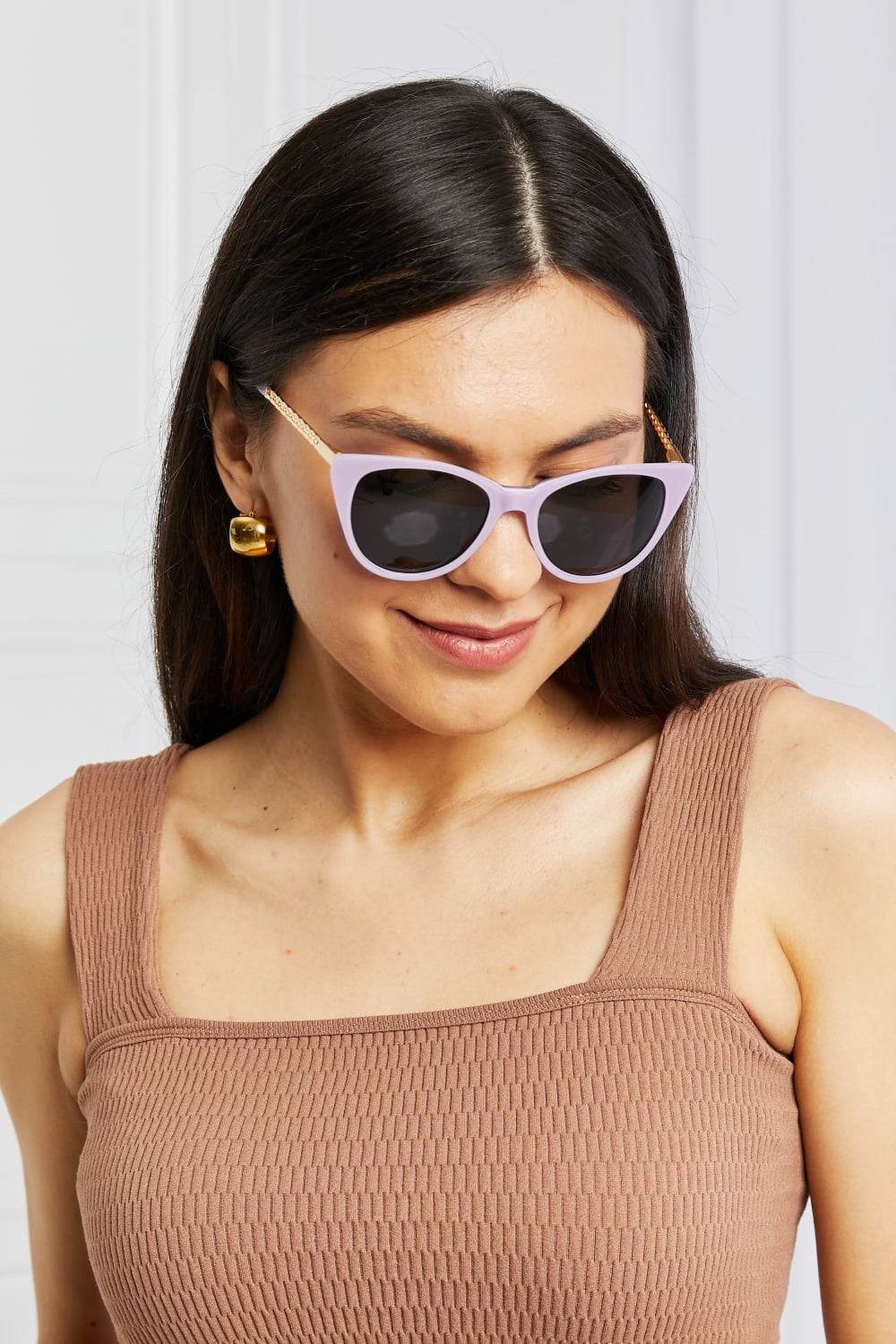 Cat-Eye Acetate Frame Sunglasses - nailedmoms