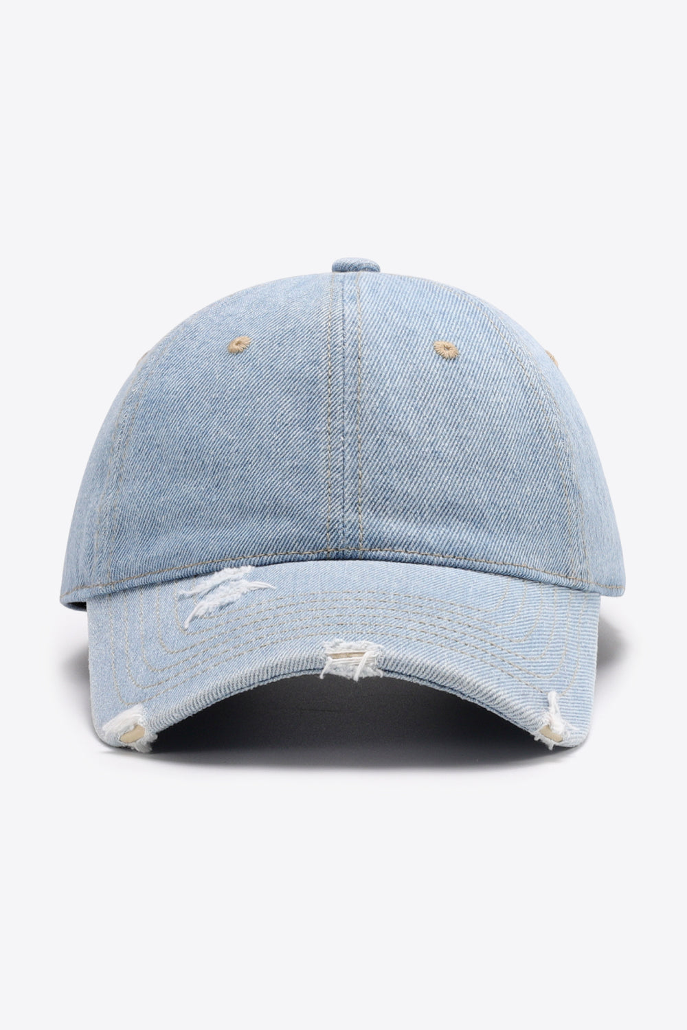 Distressed Adjustable Baseball Cap - nailedmoms