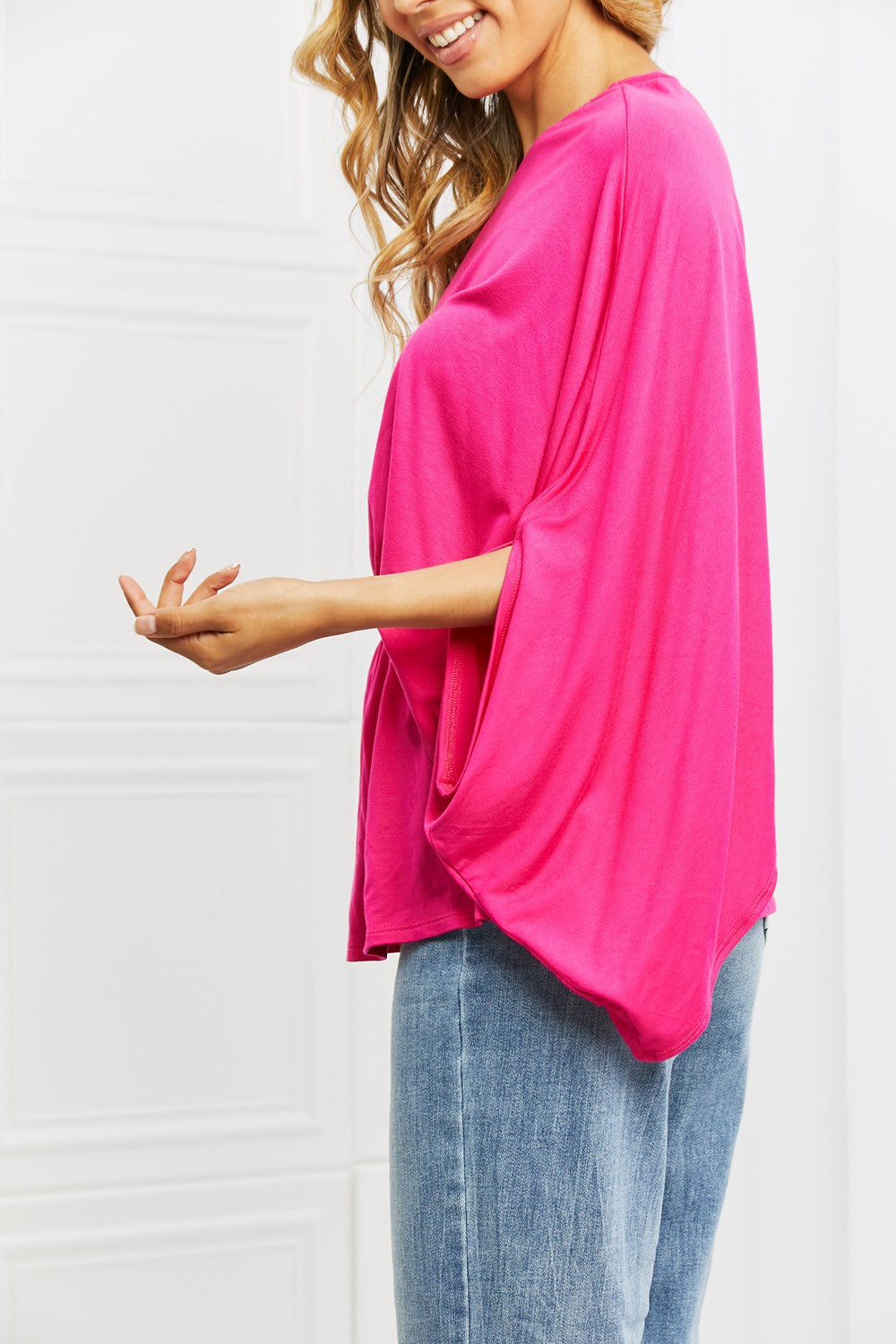 White Birch Forever And Always Full Size One Shoulder Top - nailedmoms