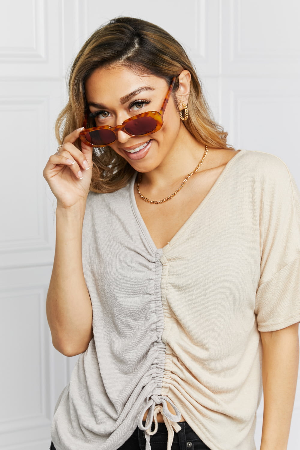 Oval Full Rim Sunglasses - nailedmoms