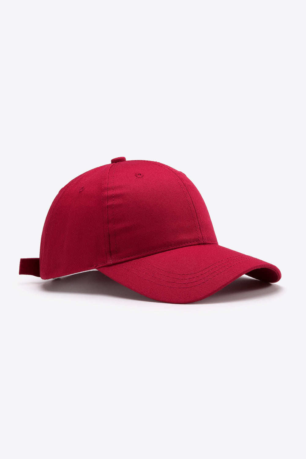 Plain Adjustable Cotton Baseball Cap - nailedmoms
