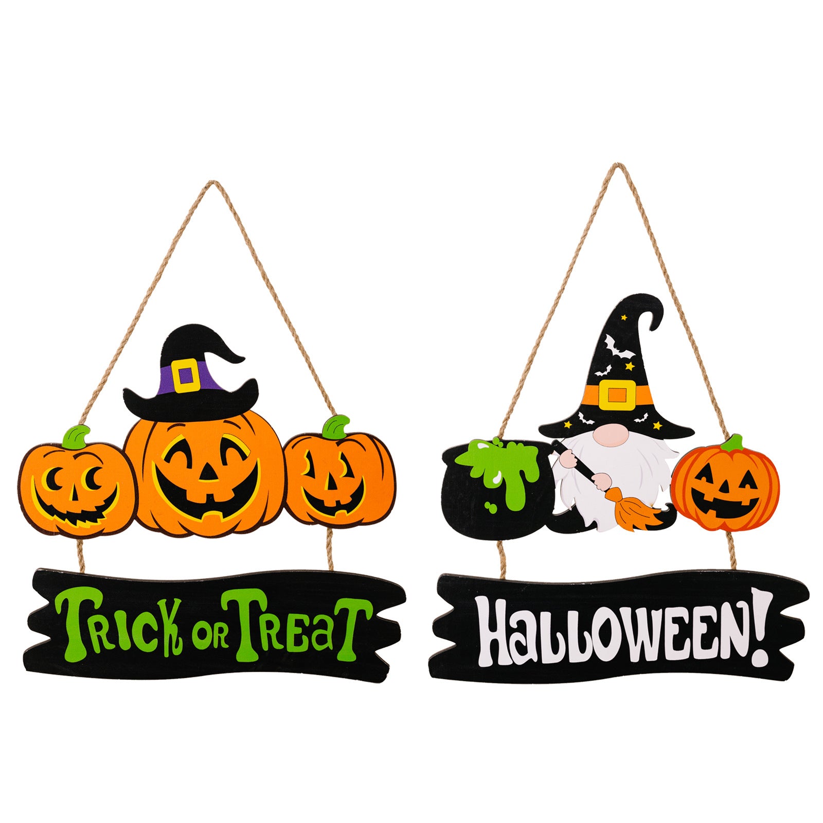 HALLOWEEN TRICK OR TREAT Hanging Widget - nailedmoms
