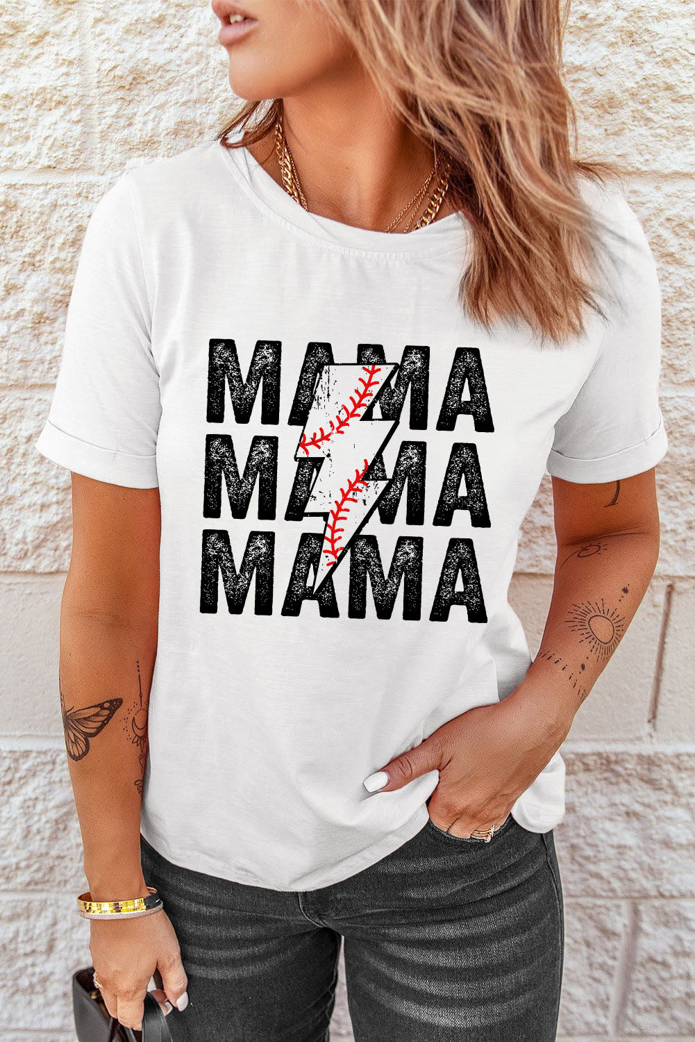 MAMA Graphic Short Sleeve Tee - nailedmoms