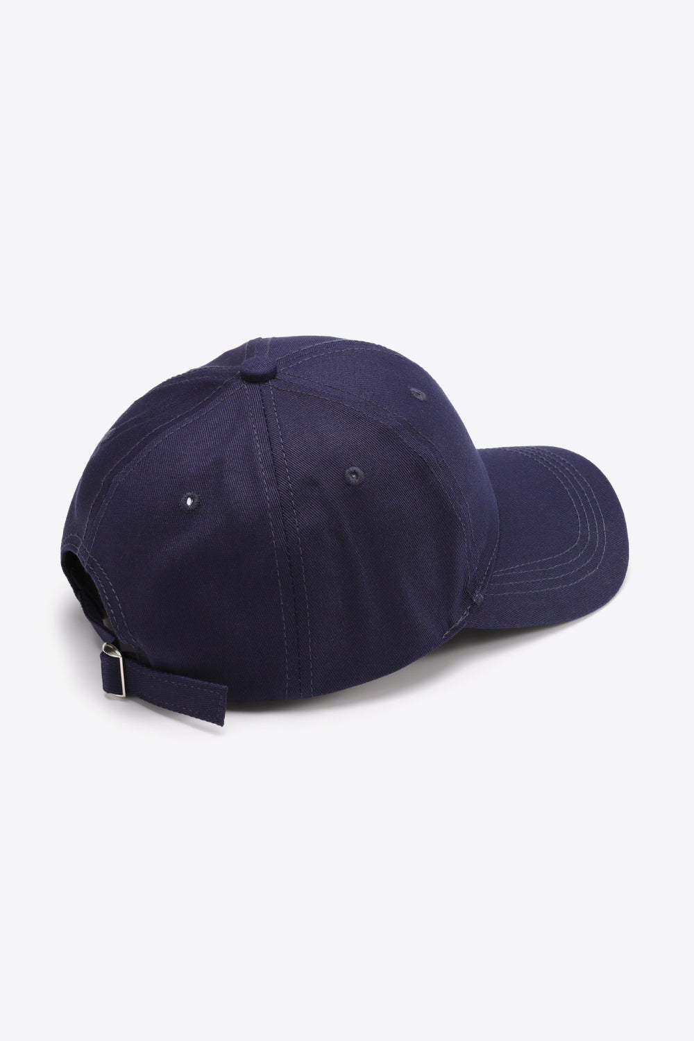 Plain Adjustable Cotton Baseball Cap - nailedmoms
