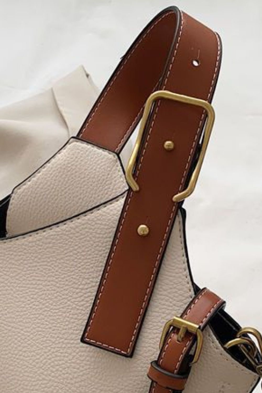 Fashion PU Leather Bucket Bag - nailedmoms