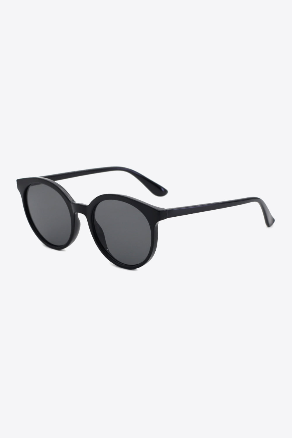 Round Full Rim Polycarbonate Frame Sunglasses - nailedmoms