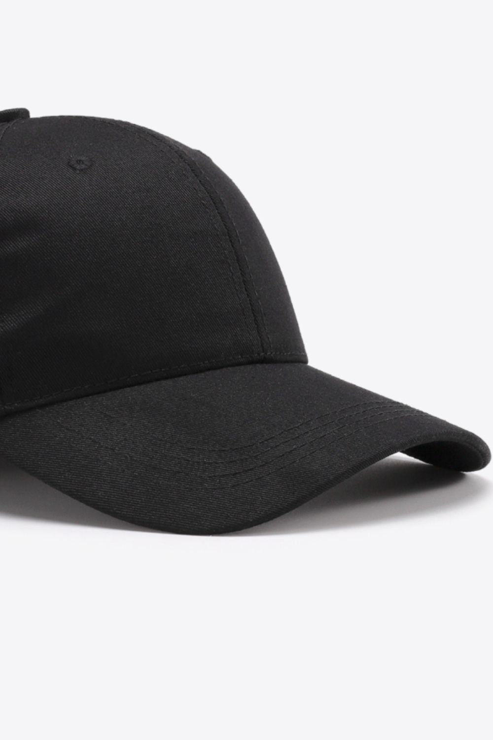 Plain Adjustable Cotton Baseball Cap - nailedmoms