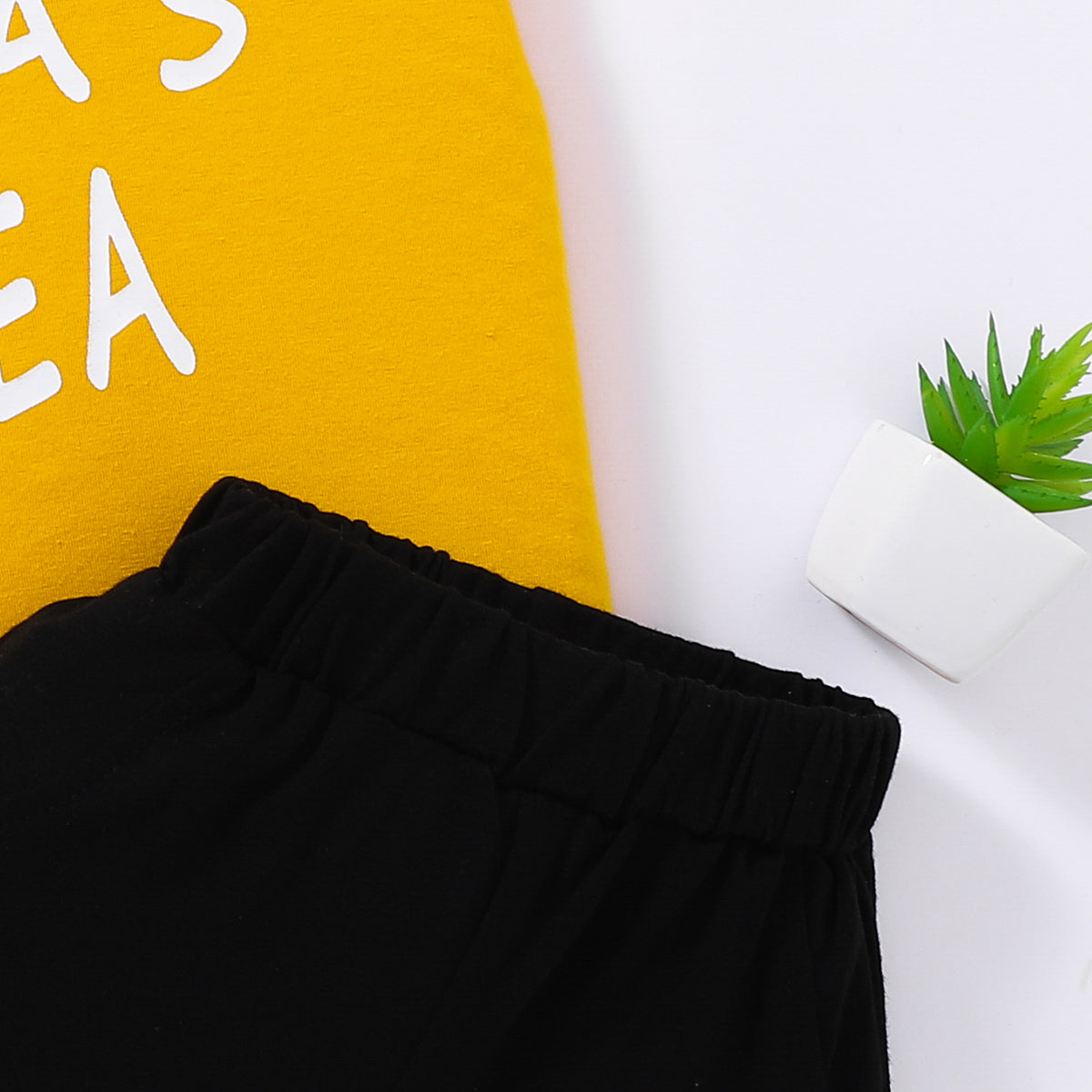 Kids IT WAS PAPA'S IDEA Graphic Tee and Shorts Set - nailedmoms