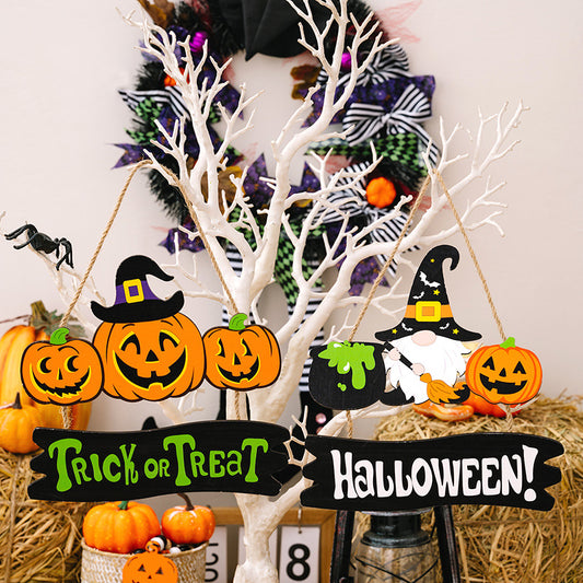 HALLOWEEN TRICK OR TREAT Hanging Widget - nailedmoms