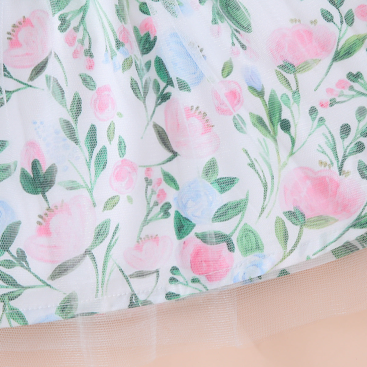 Baby Girl Floral Bow Detail Dress - nailedmoms