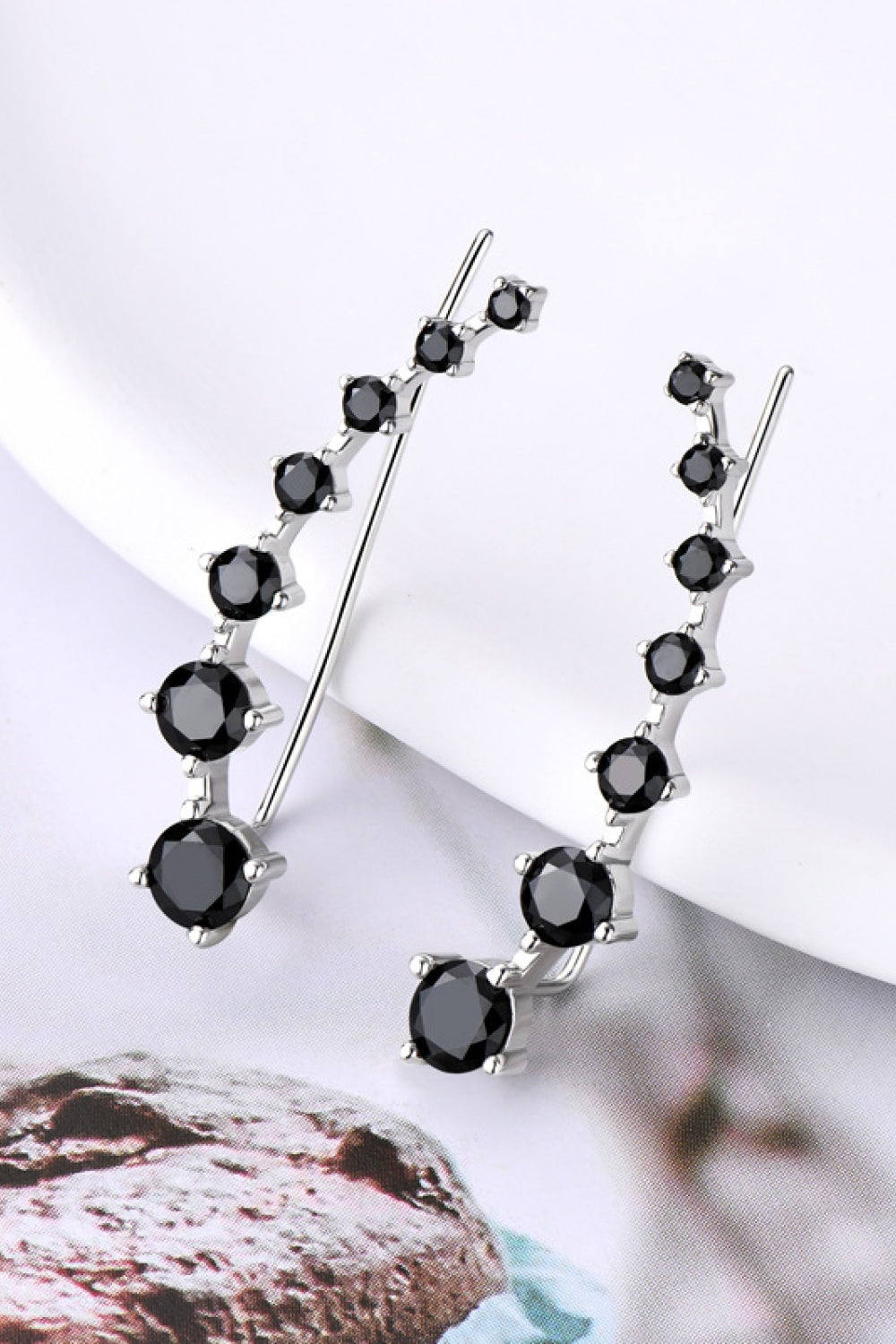 1.9 Carat Moissanite 925 Sterling Silver Earrings - nailedmoms