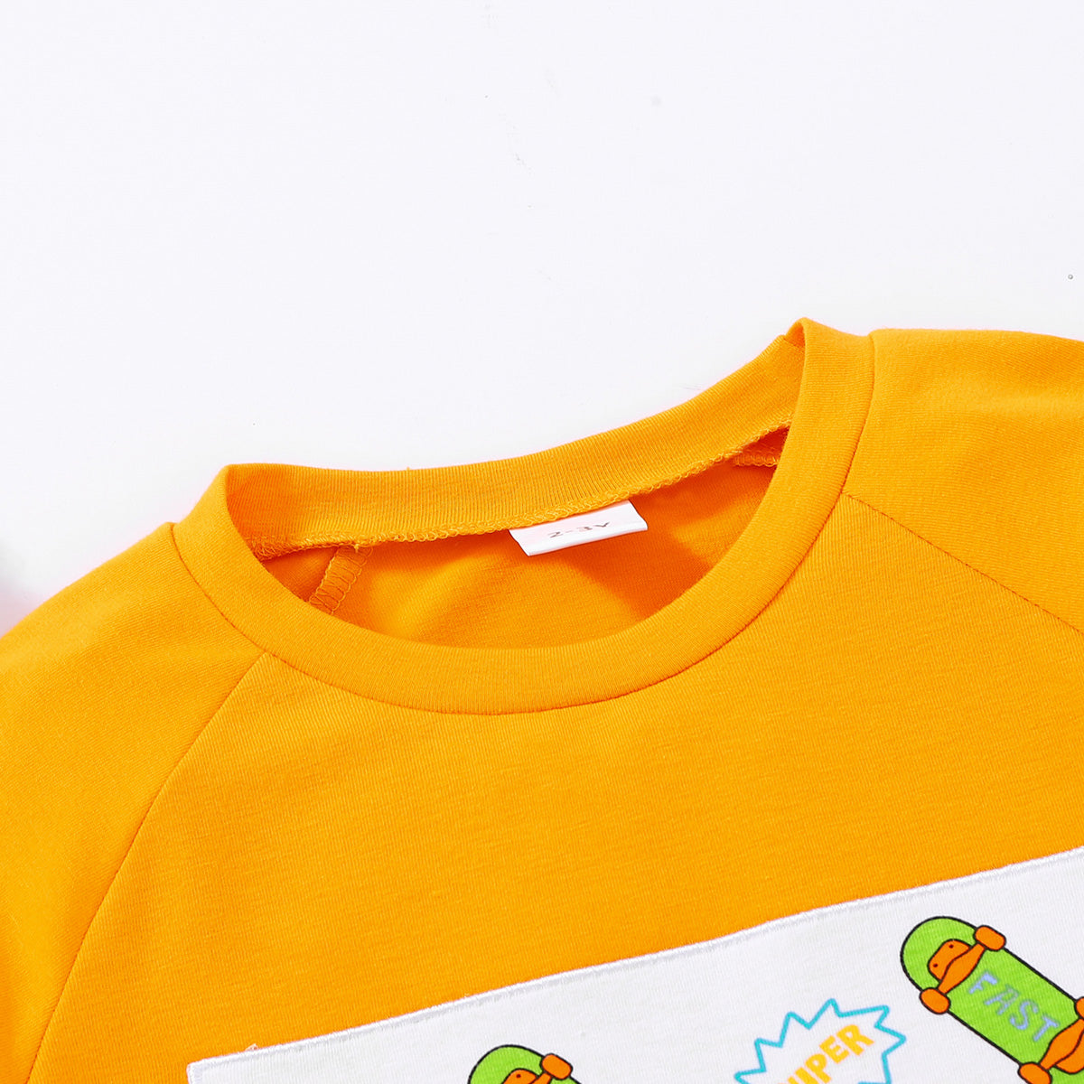 Kids Graphic Raglan Sleeve Tee and Shorts Set - nailedmoms