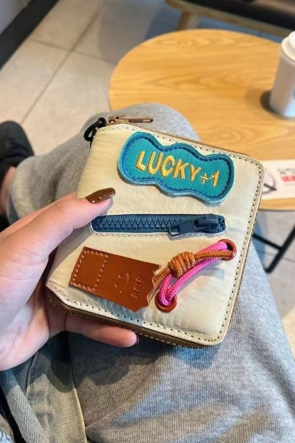 LUCKY PU Leather Wallet - nailedmoms