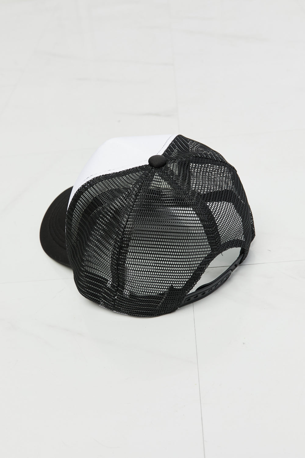 Fame Falling For You Trucker Hat in Black - nailedmoms