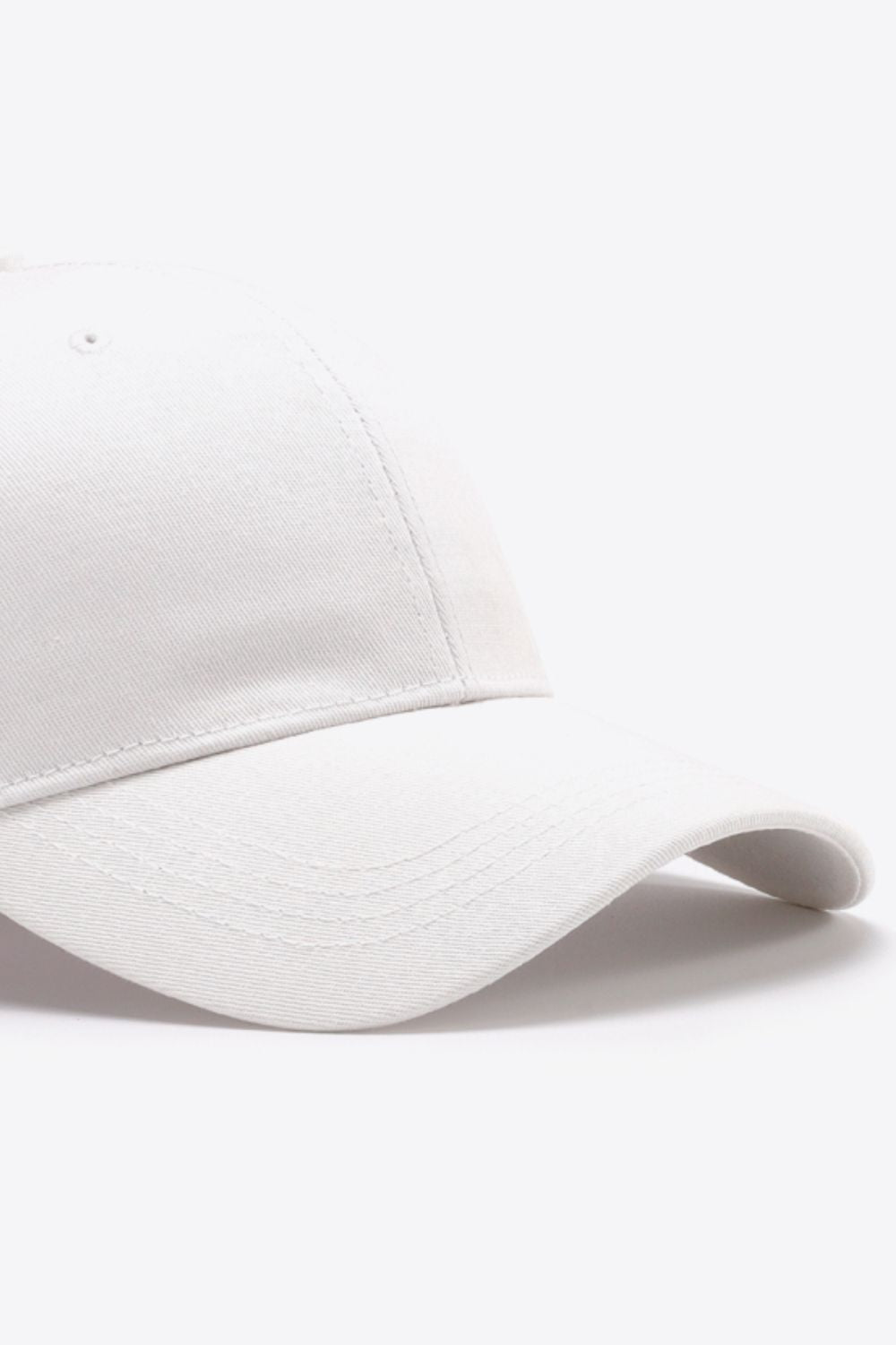 Plain Adjustable Cotton Baseball Cap - nailedmoms