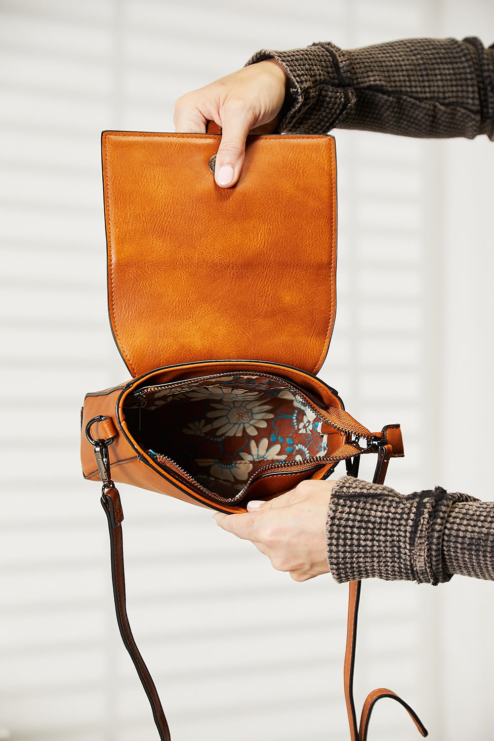 SHOMICO PU Leather Crossbody Bag - nailedmoms