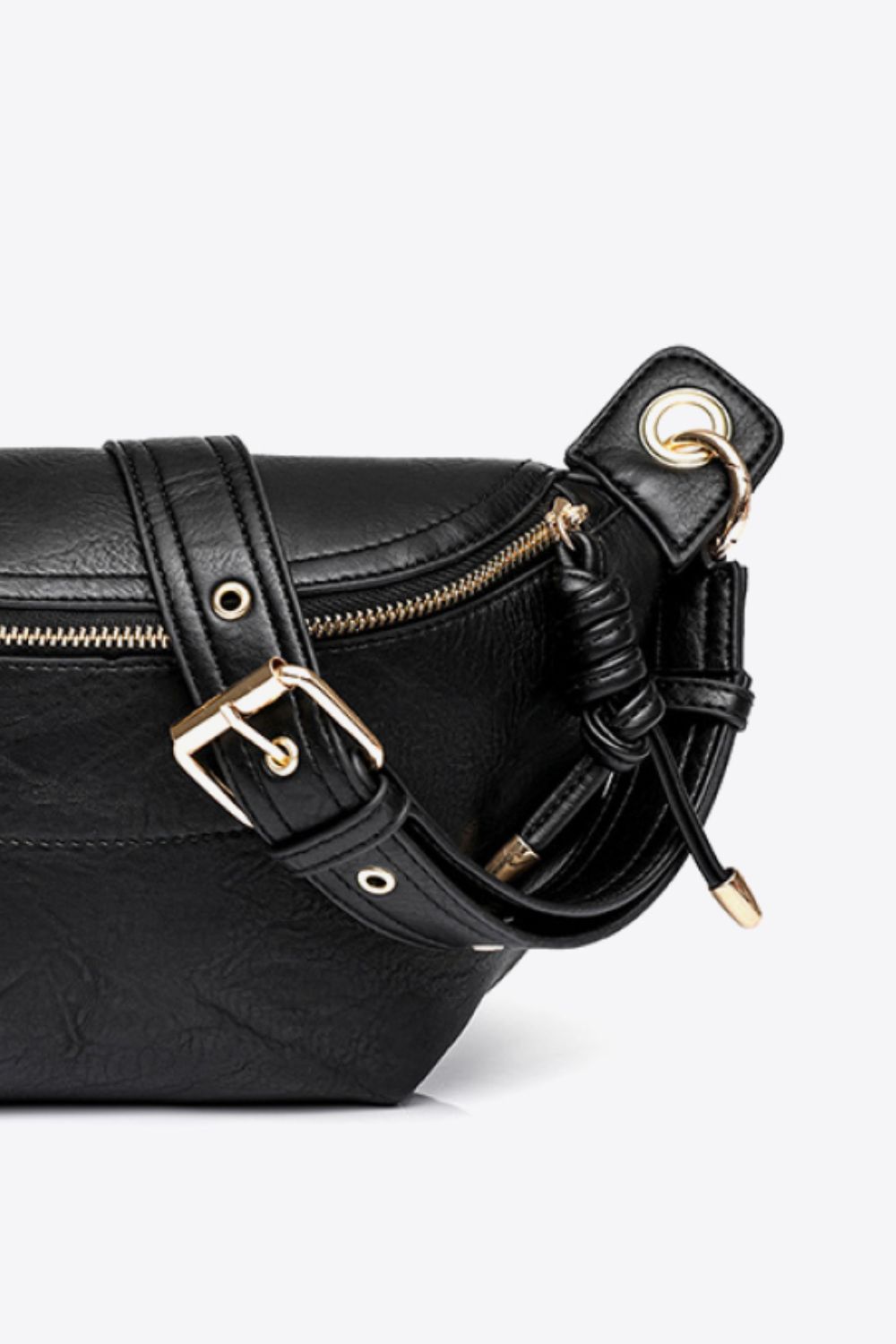 PU Leather Chain Strap Crossbody Bag - nailedmoms