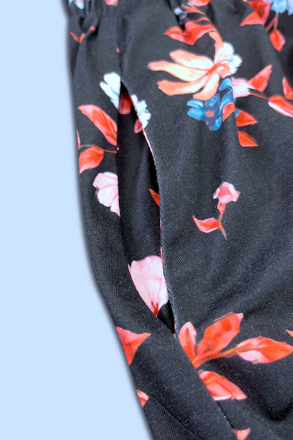 Double Take Printed Scoop Neck Sleeveless Buttoned Magic Dress with Pockets - nailedmoms