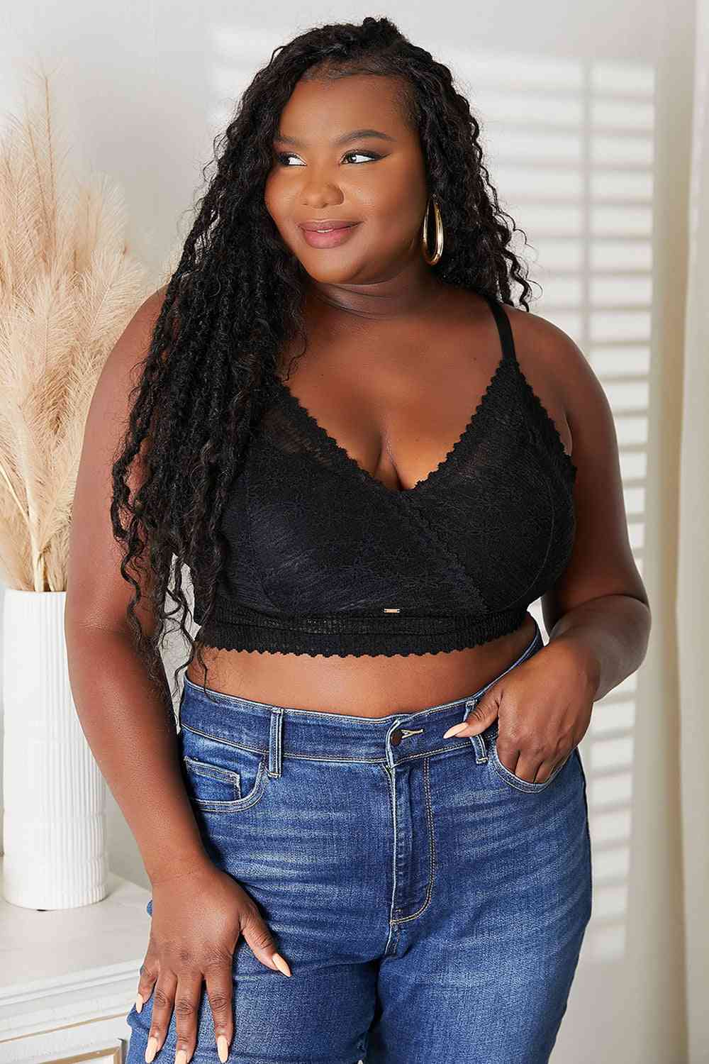 JadyK Skye Full Size Lace Bralette - nailedmoms
