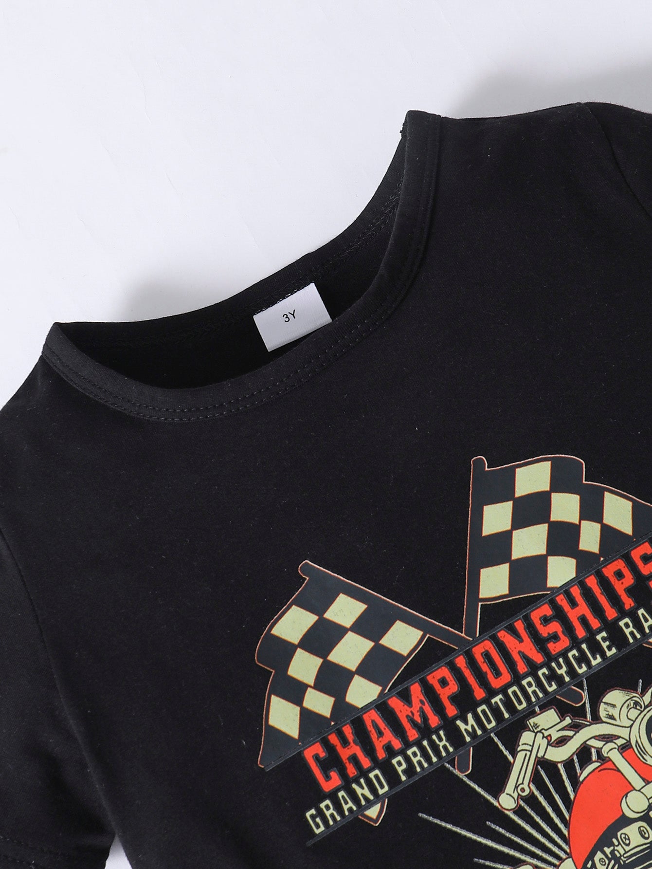 Boys CHAMPIONSHIPS Graphic Tee and Shorts Set - nailedmoms
