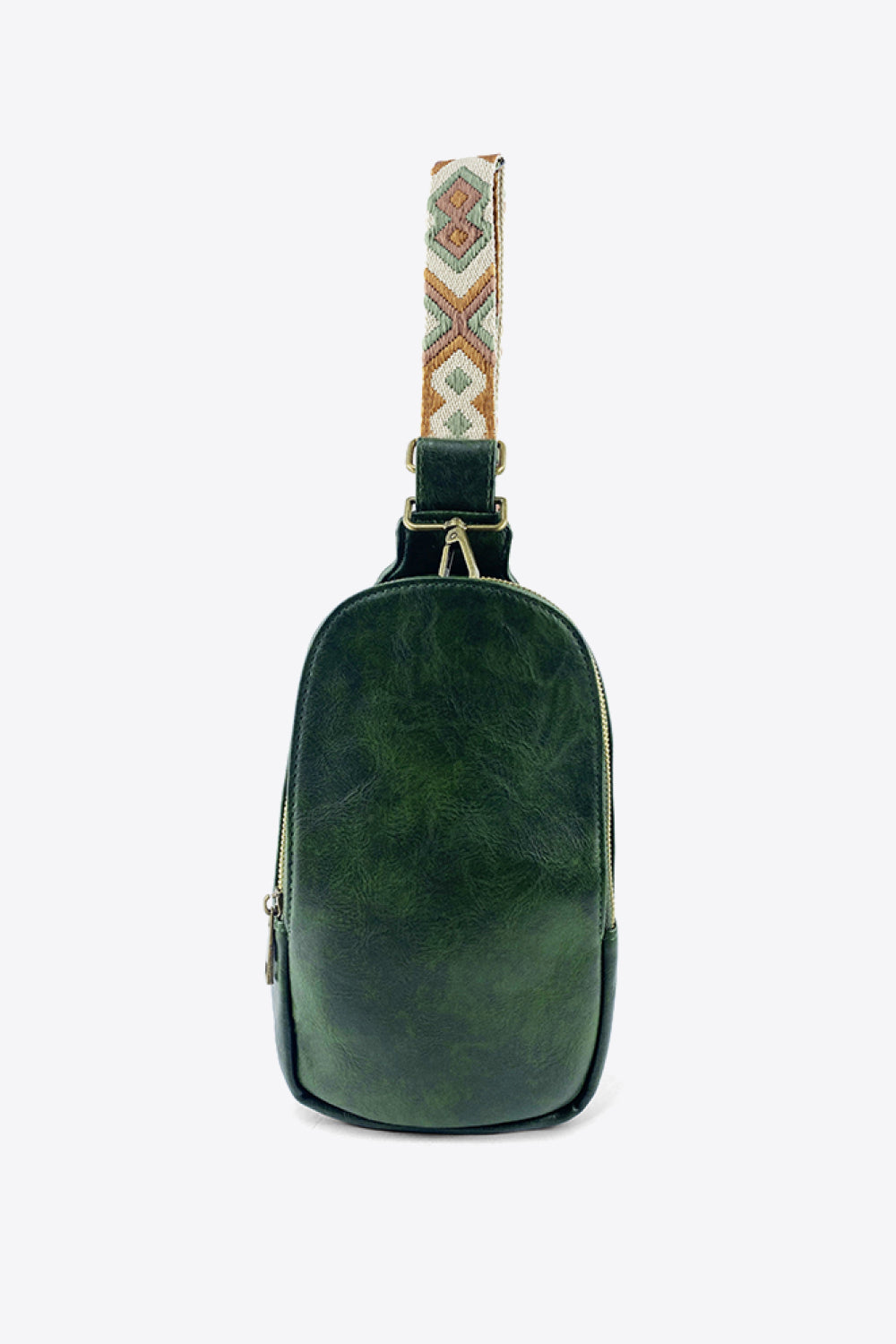 Adjustable Strap PU Leather Sling Bag - nailedmoms