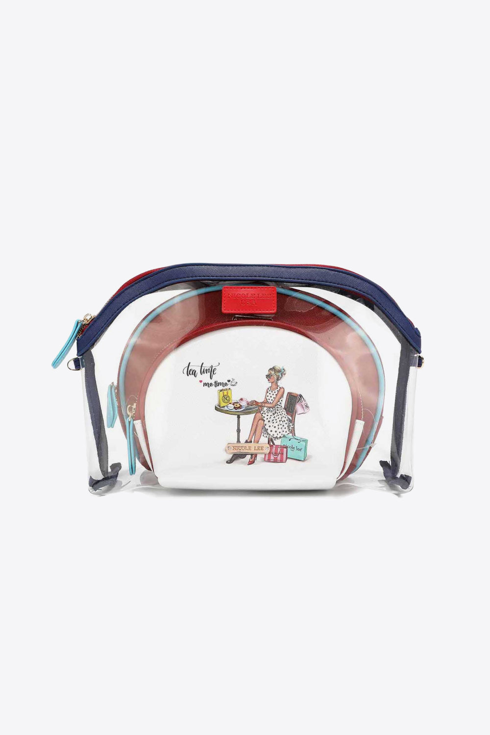 Nicole Lee USA 3-Piece Patterned Crossbody Pouch - nailedmoms