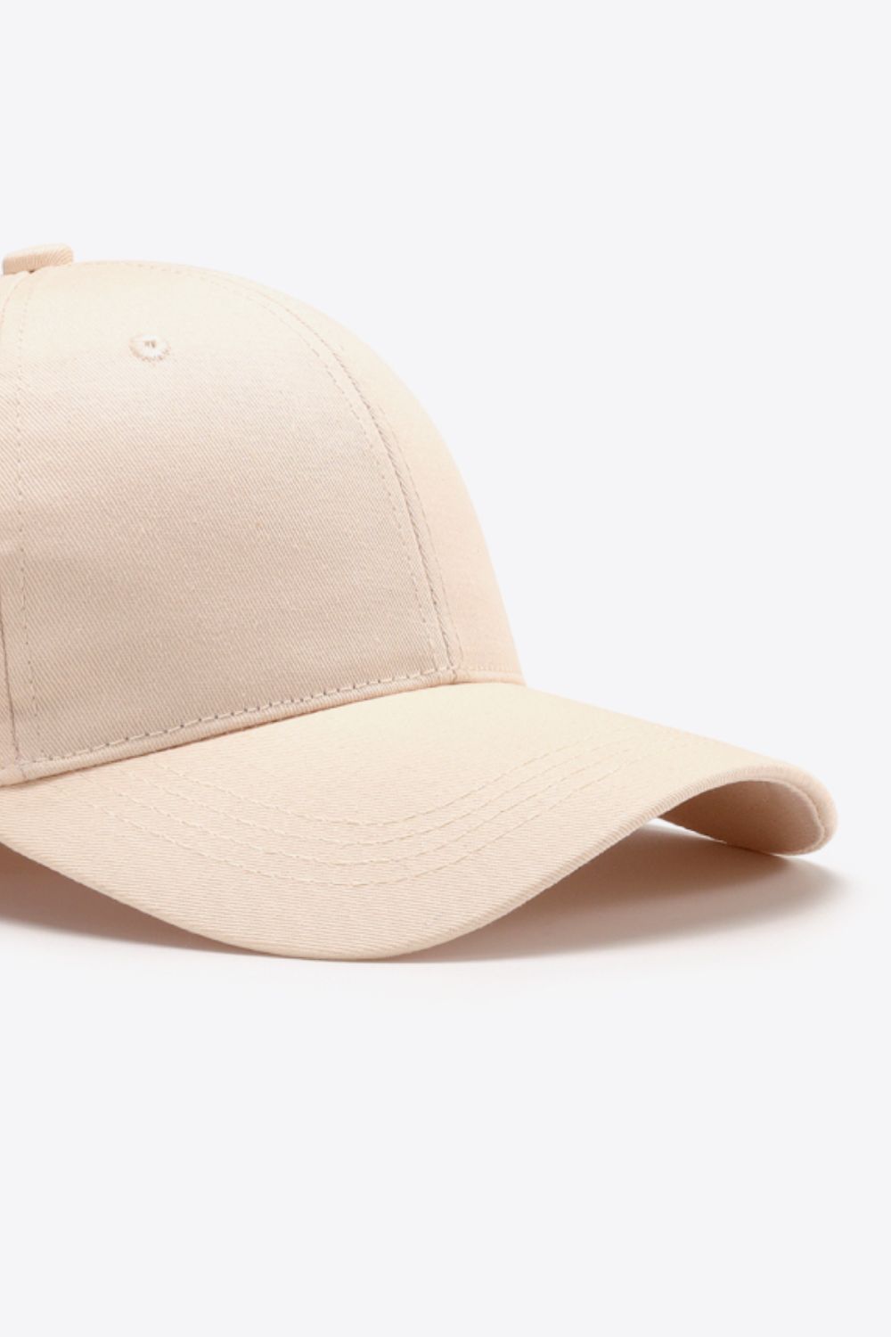 Plain Adjustable Cotton Baseball Cap - nailedmoms