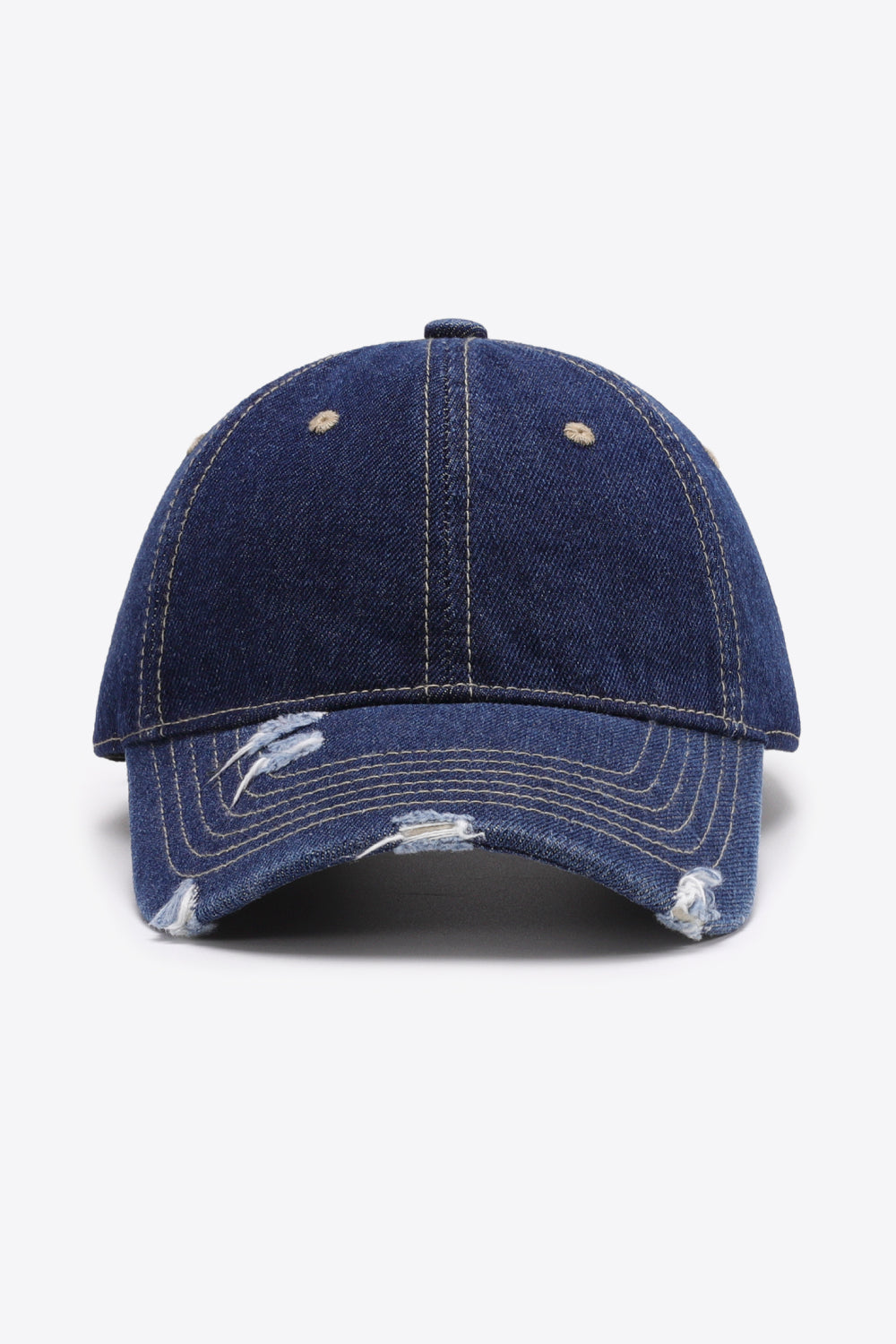 Distressed Adjustable Baseball Cap - nailedmoms