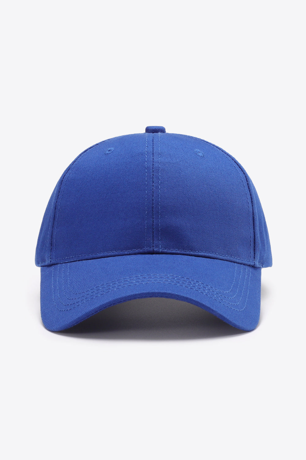 Plain Adjustable Cotton Baseball Cap - nailedmoms