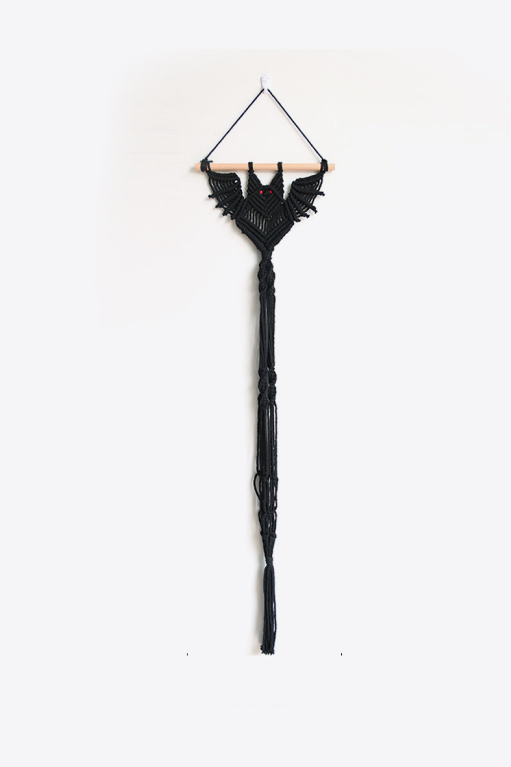39.4" Bat Macrame Wall Plant Hanger - nailedmoms