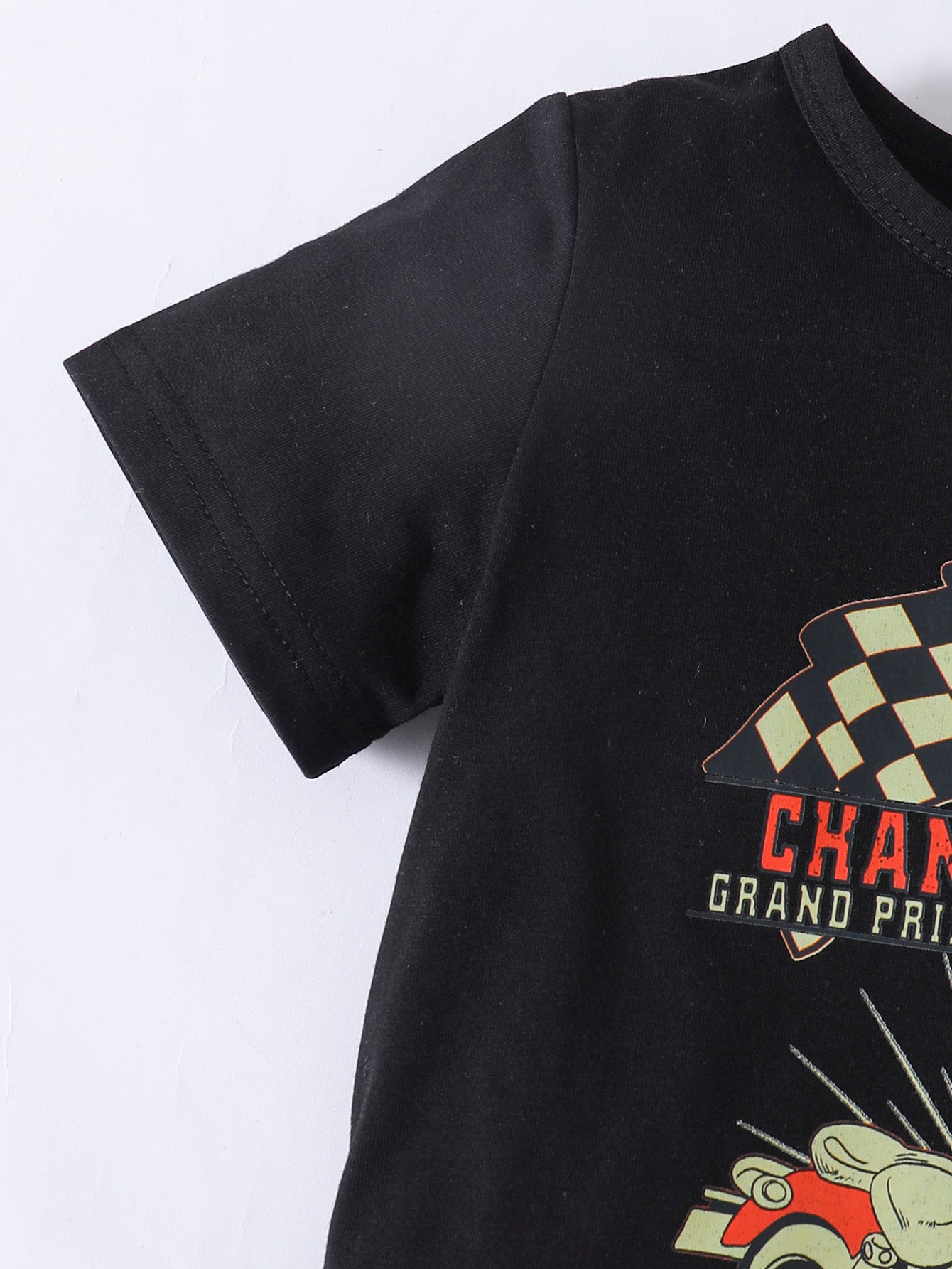 Boys CHAMPIONSHIPS Graphic Tee and Shorts Set - nailedmoms